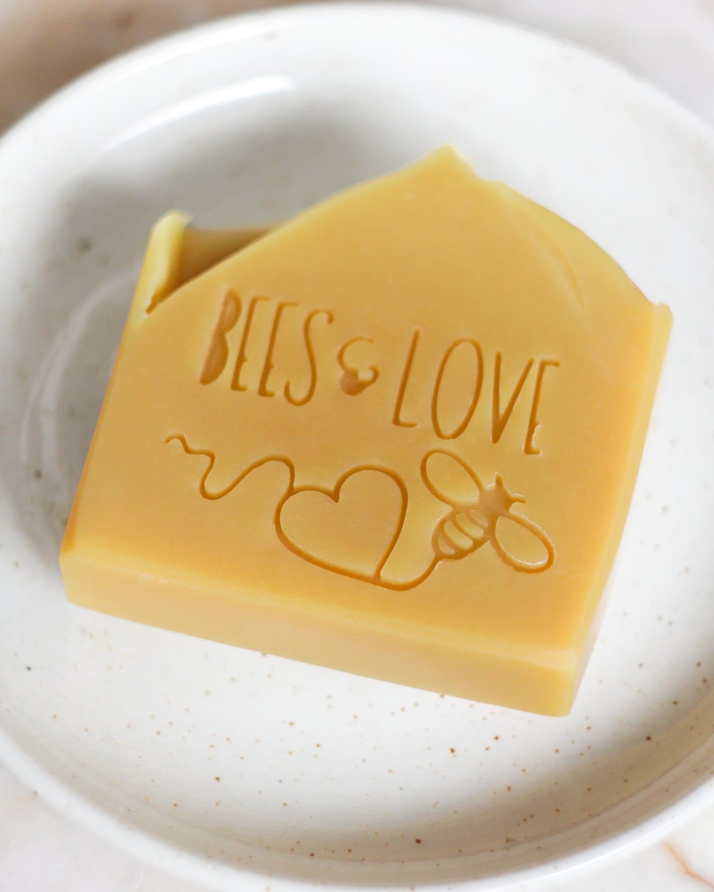 Bees & love soap stamp