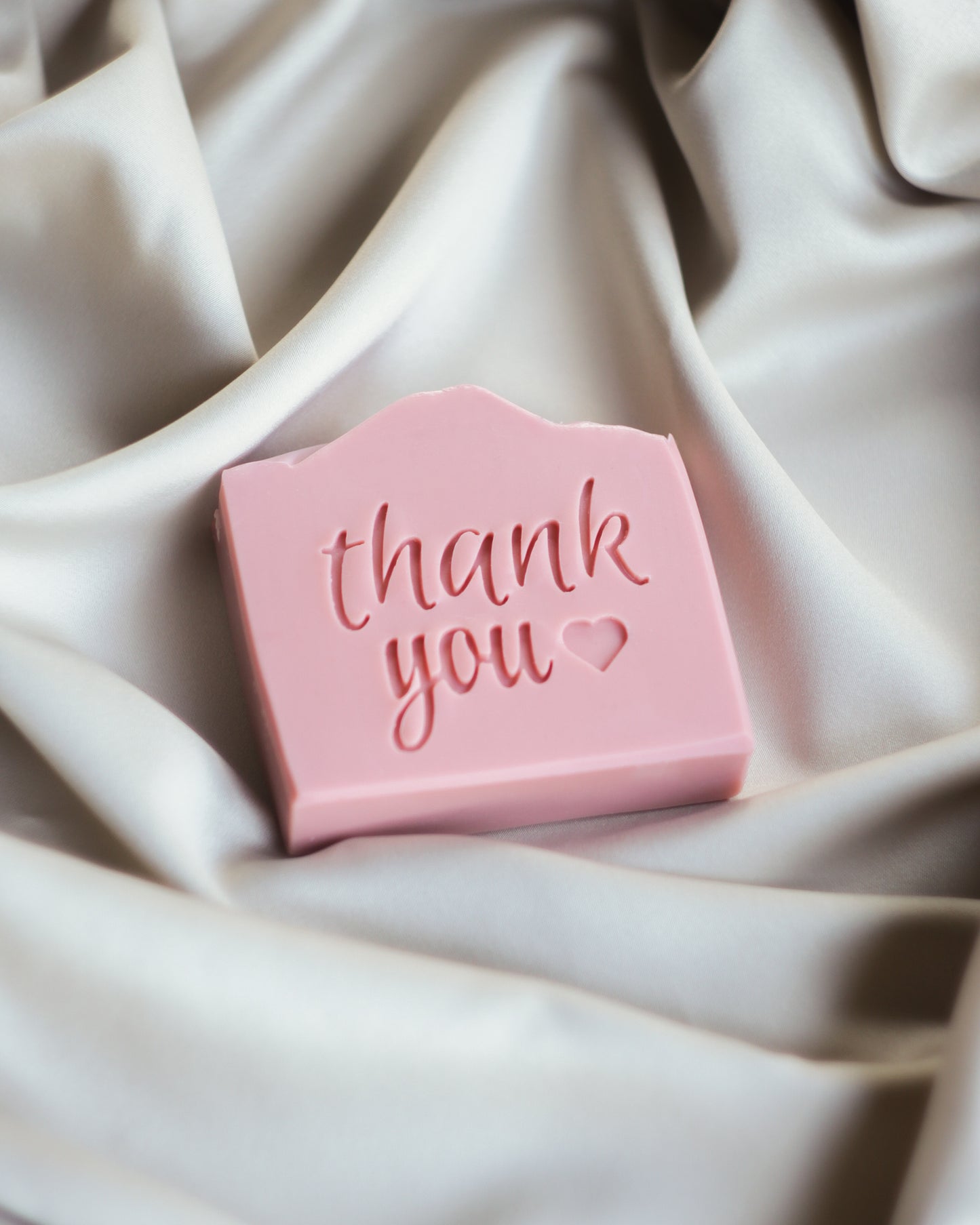 Big 'Thank you' soap stamp