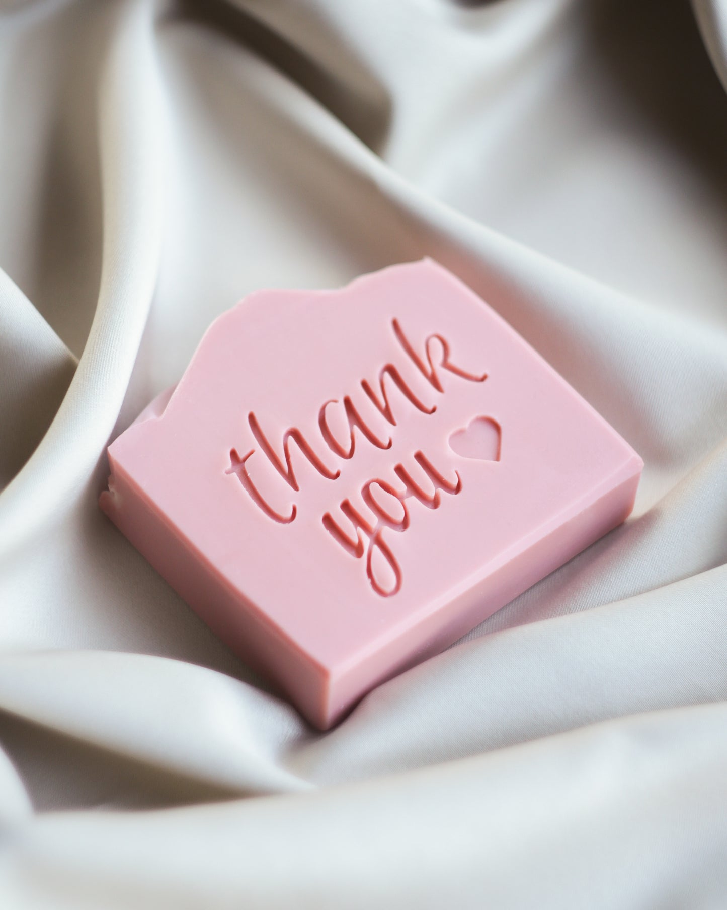 Big 'Thank you' soap stamp