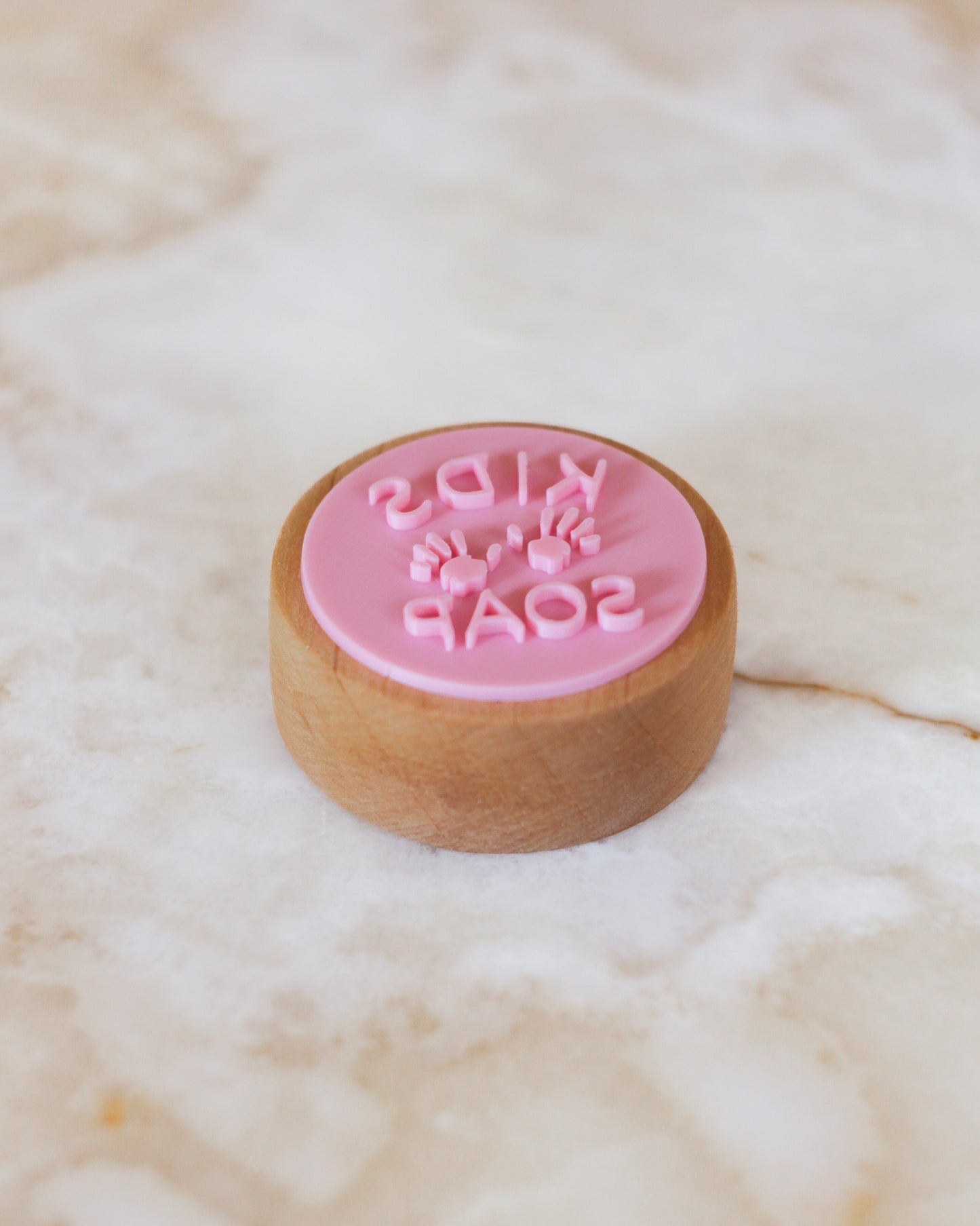 Kids soap stamp