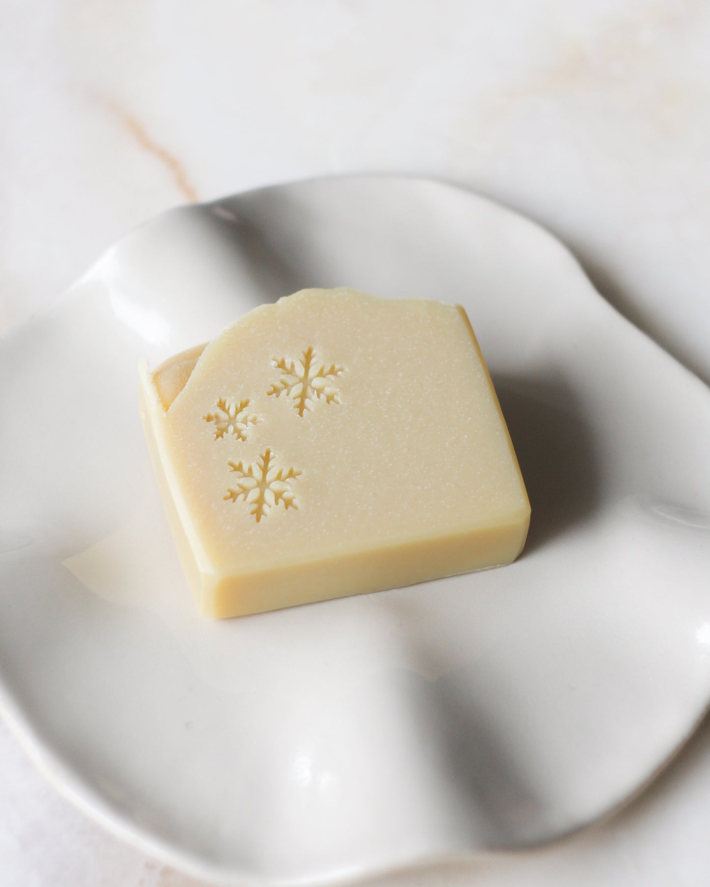 Snowflakes soap stamp