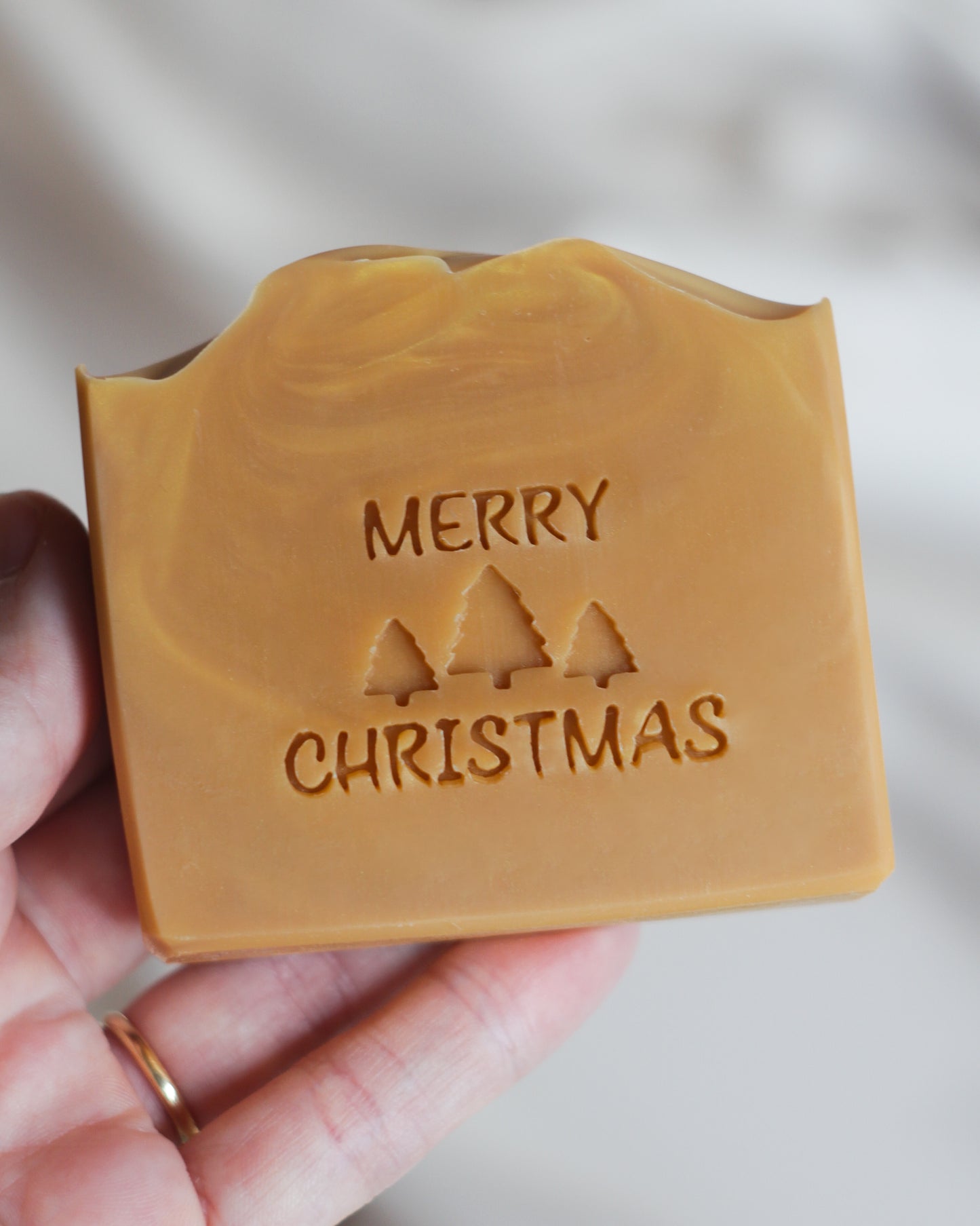 Merry Christmas soap stamp IV