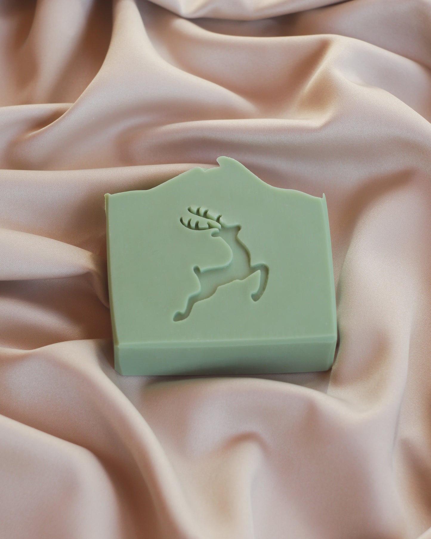 Majestic reindeer soap stamp