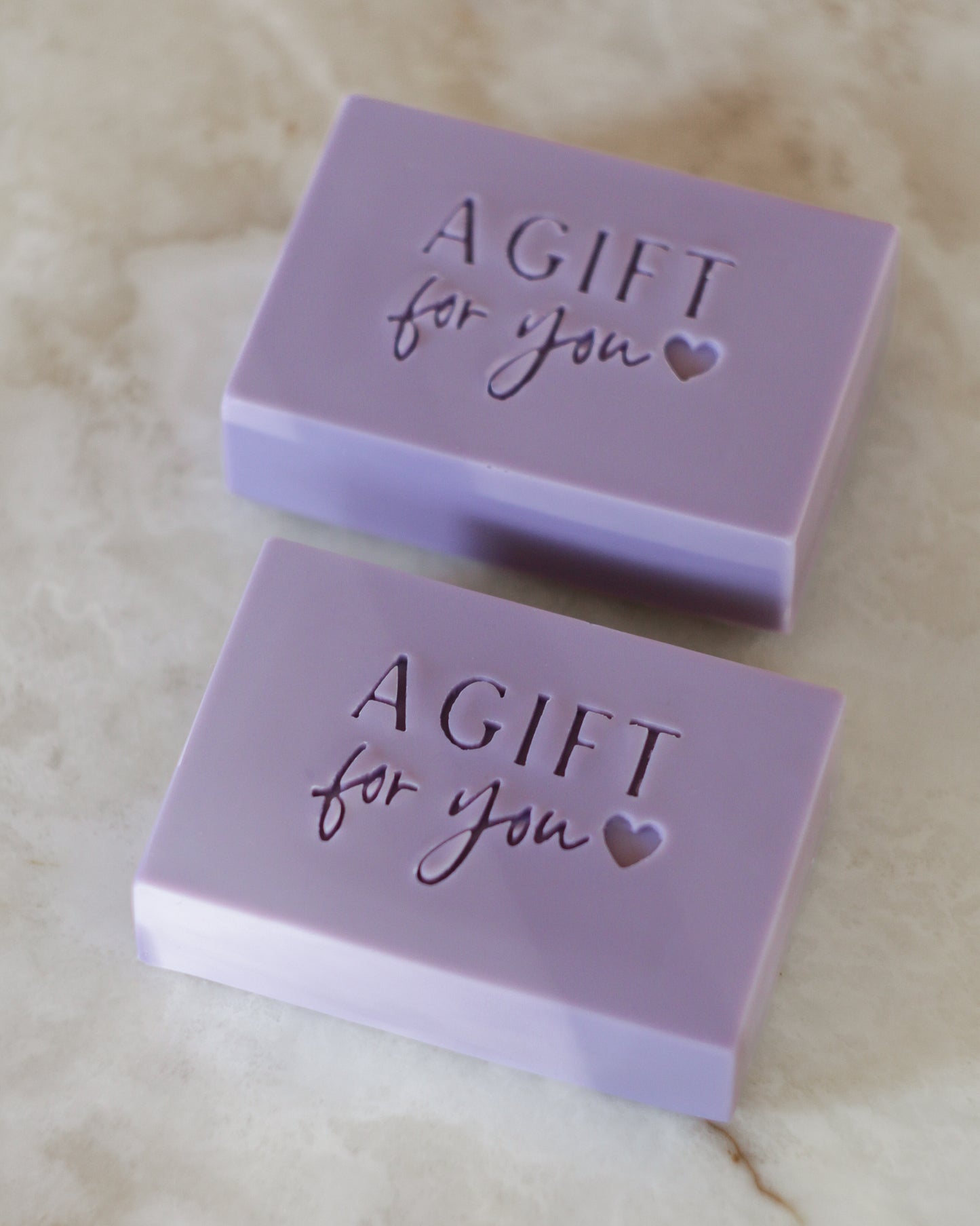 'A gift for you' soap stamp