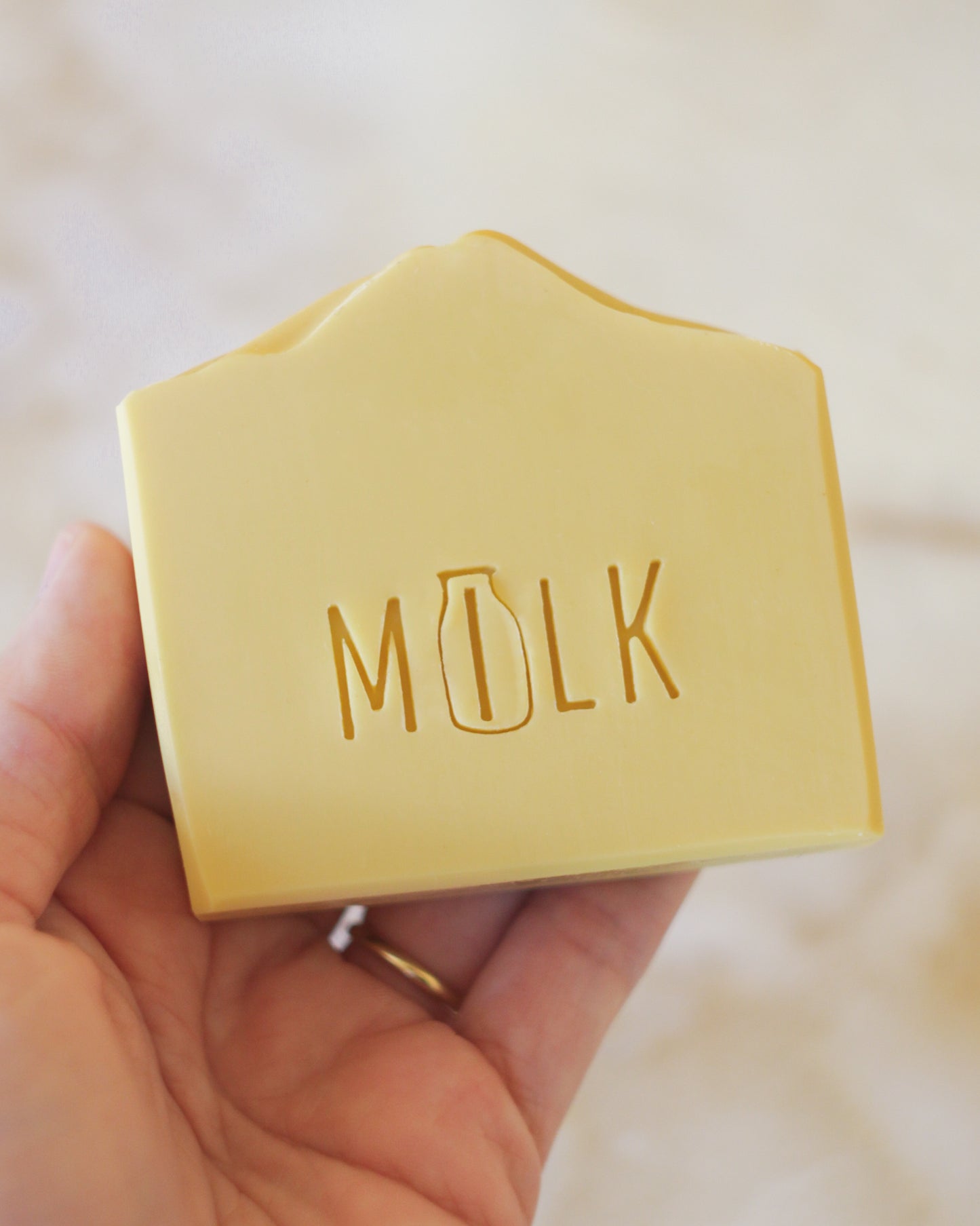 'Milk' soap stamp