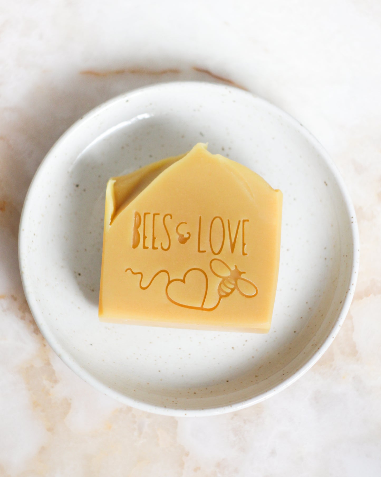 Bees & love soap stamp