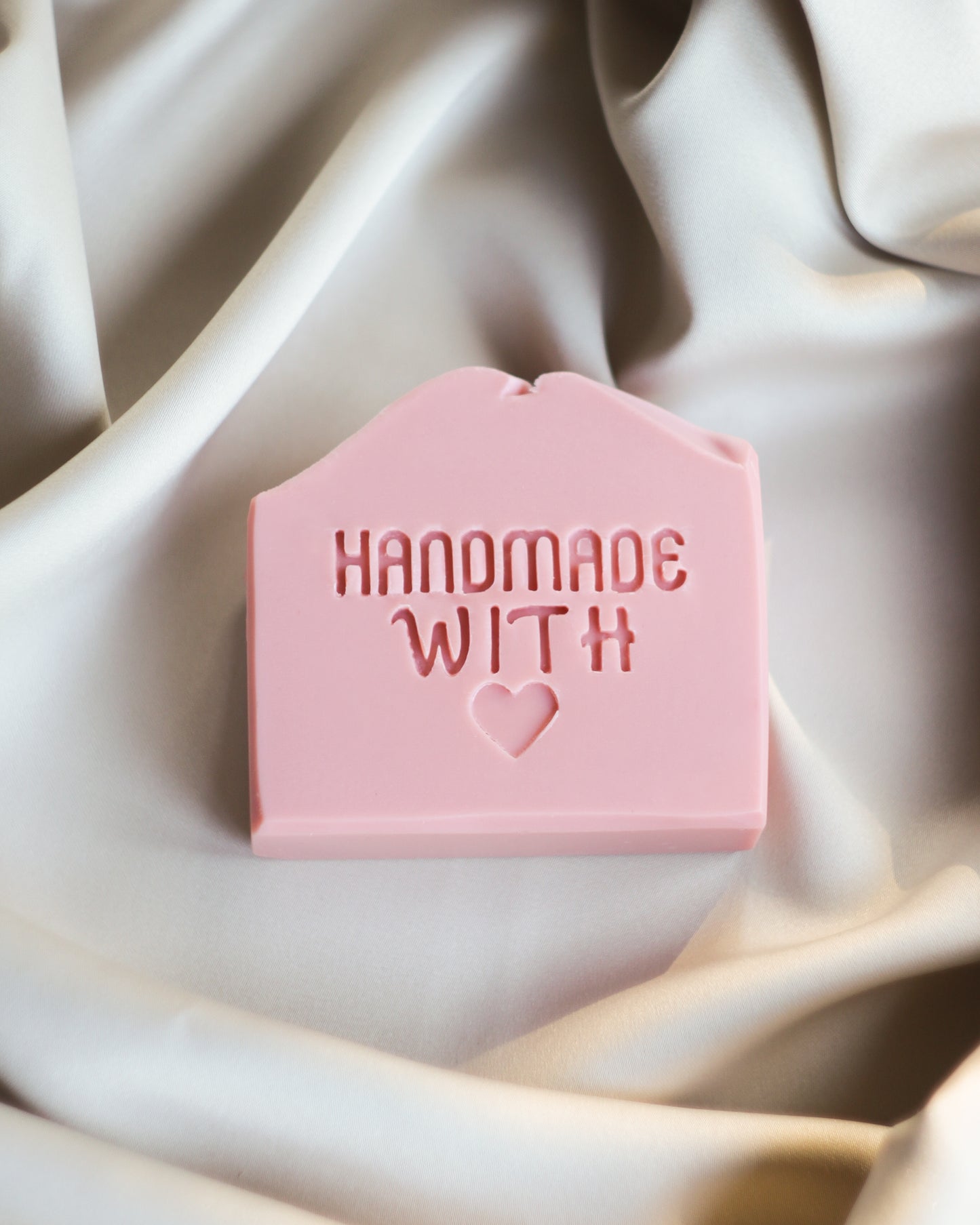 Handmade with love III soap stamp