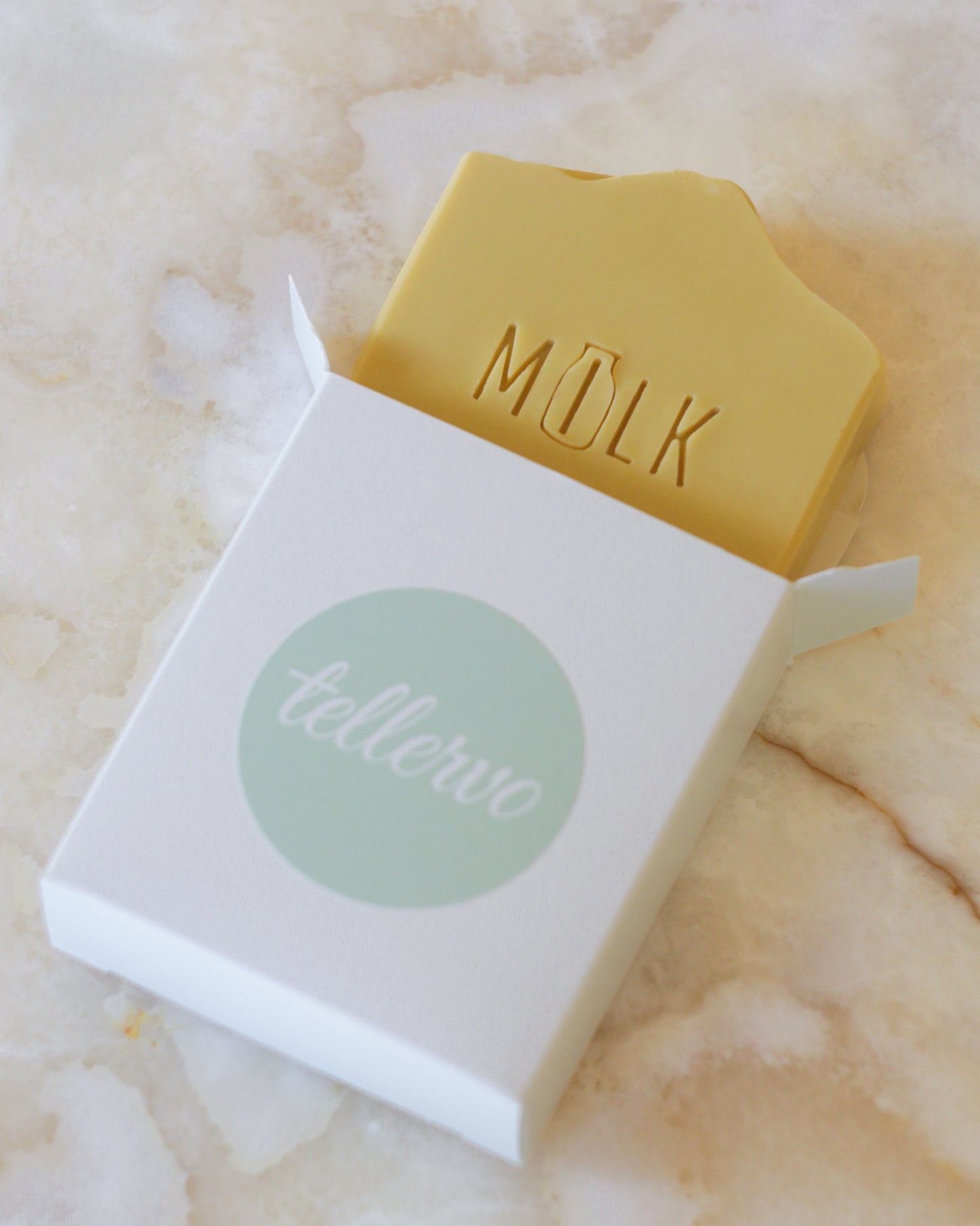 'Milk' soap stamp