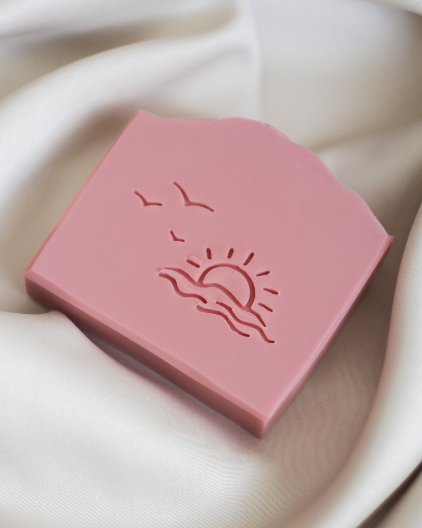 Sunset soap stamp