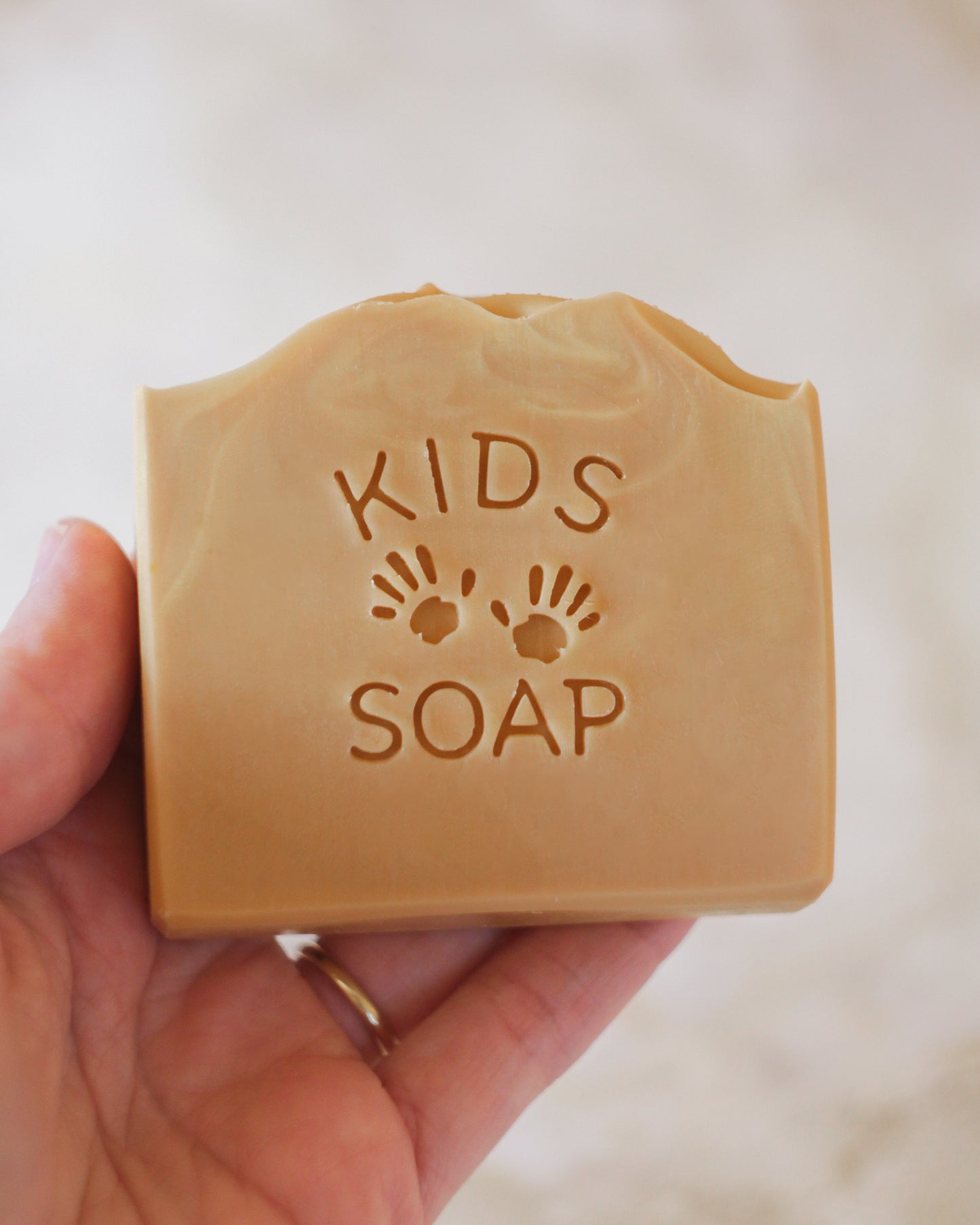 Kids soap stamp