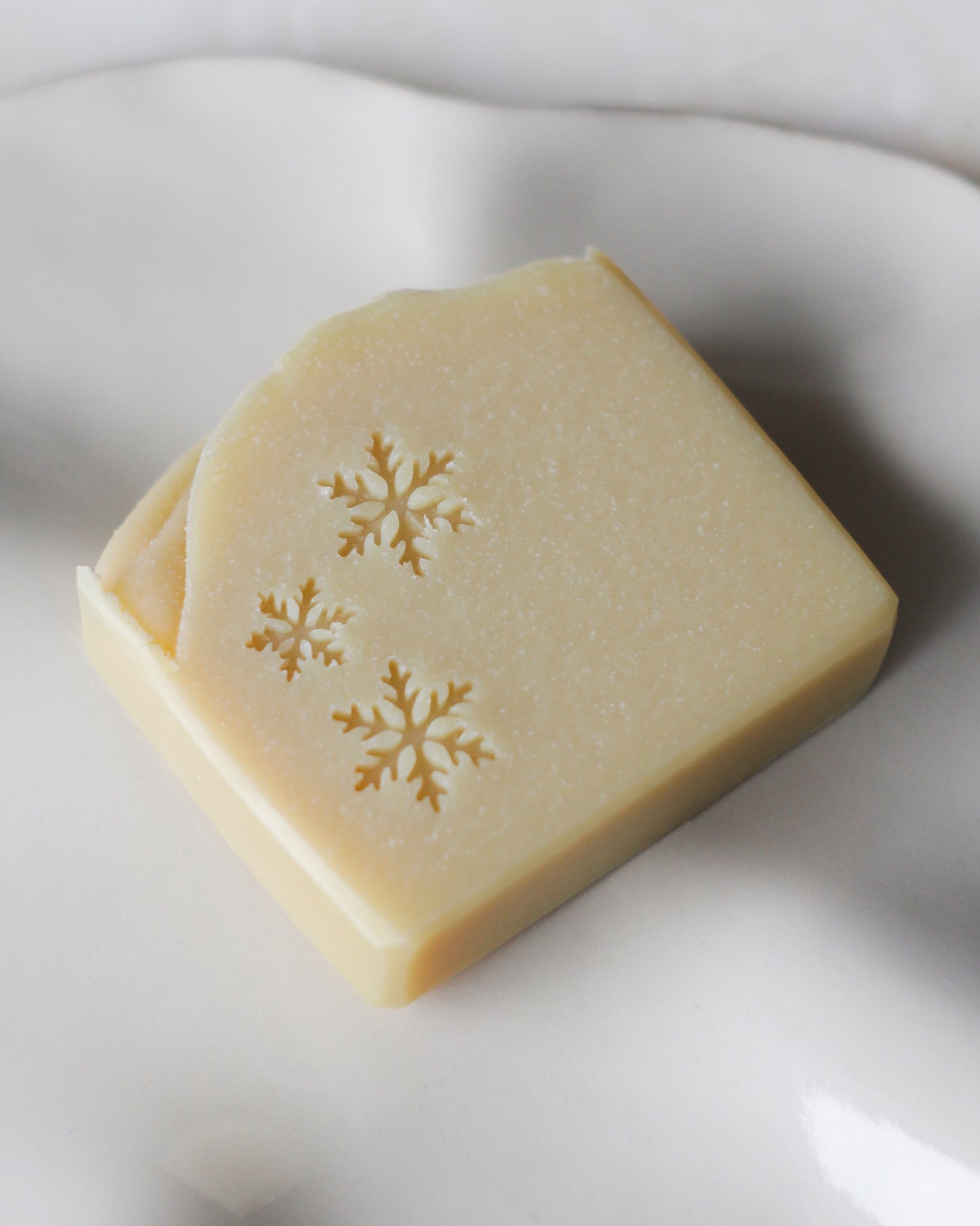 Snowflakes soap stamp