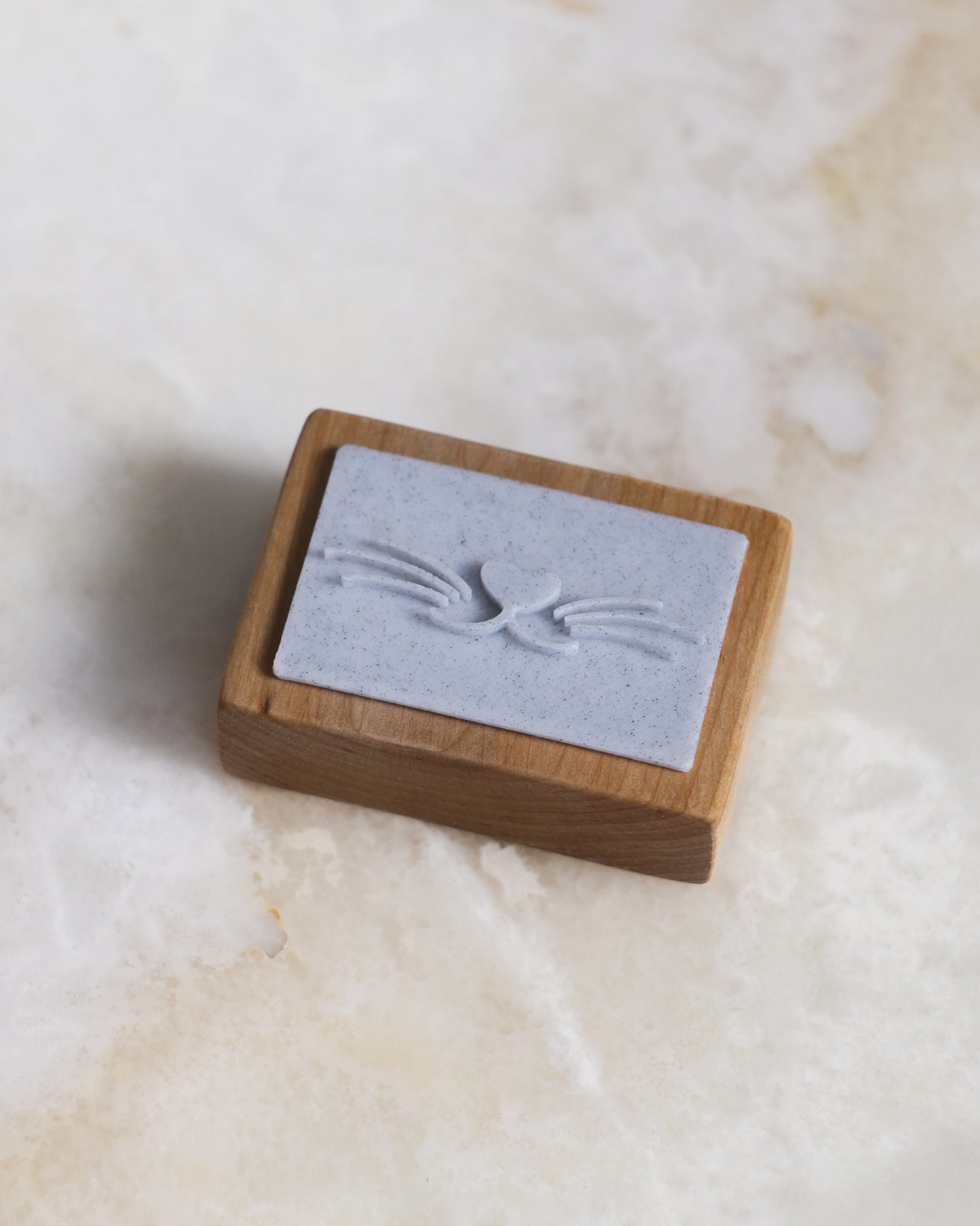 Kitty cat soap stamp