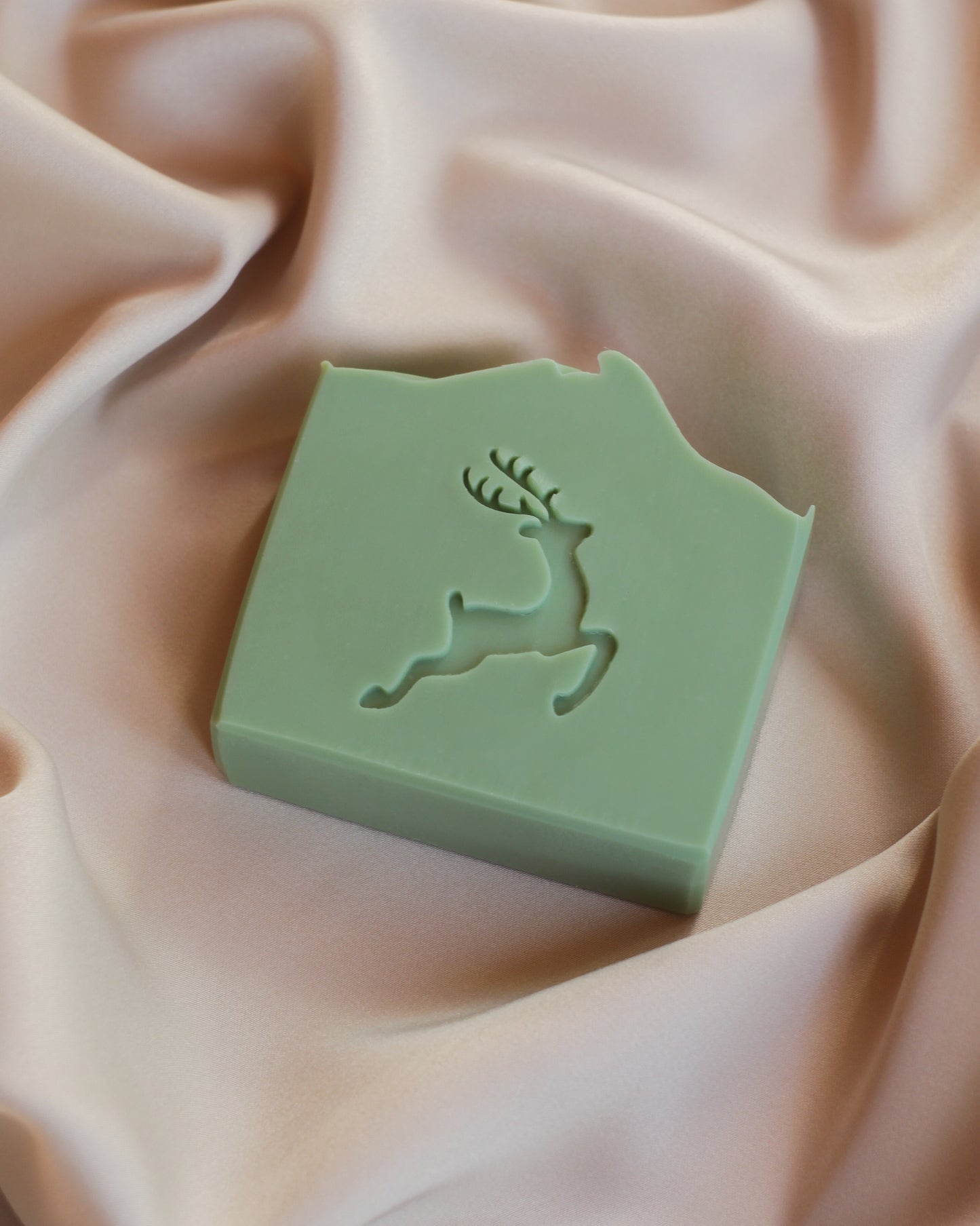 Majestic reindeer soap stamp